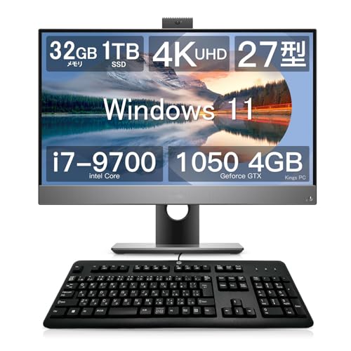 DELL 27インチ液晶一体型PC i7-1165G7 512GB DELL 27インチ液晶一体型PC i7-1165G7 512GB Intel Core i7